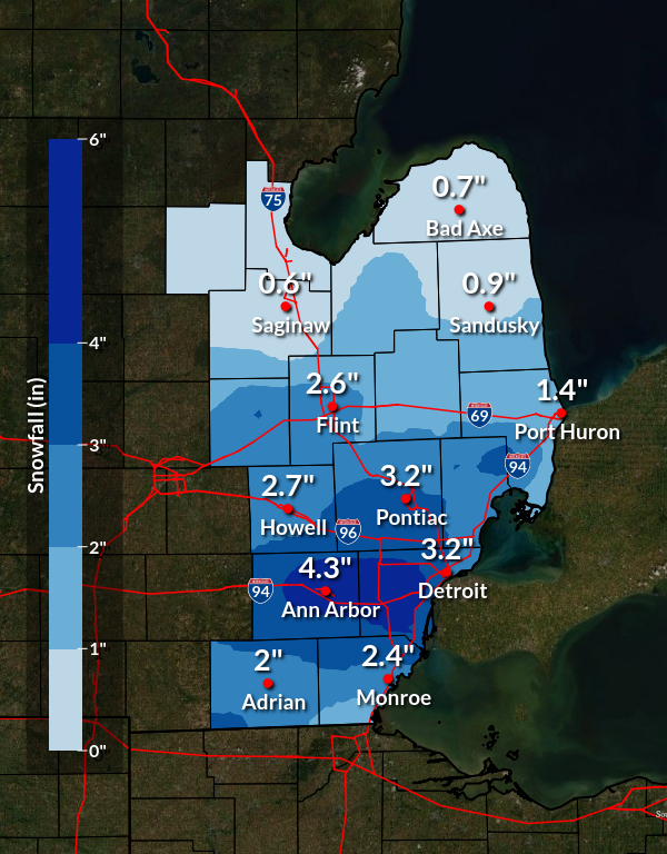 Winter Weather Advisory November 27, 2021